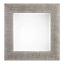 Large 40 Beaded Silver Gray Wall