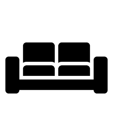 Double Sofa Free Vector Icons Designed