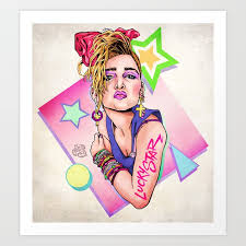 Pop Icon Lucky Star Art Print By