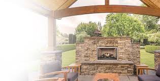 Outdoor Fireplaces Wood Gas