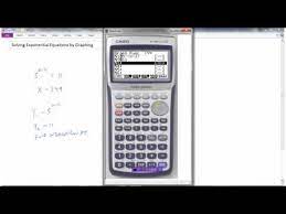 Solving Exponential Equations By