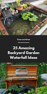 Backyard Garden Waterfall Ideas