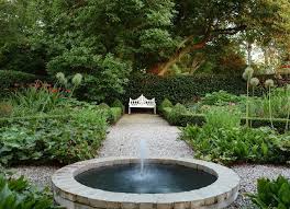 Formal Garden With Fountain The Glam Pad