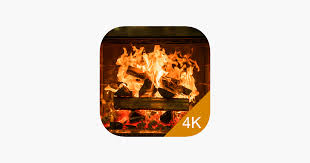 Fireplace 4k Ultra Hd On The