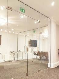 Beautiful Frosted Glass Room Divider