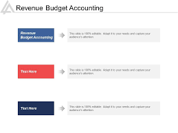 Revenue Budget Accounting Ppt