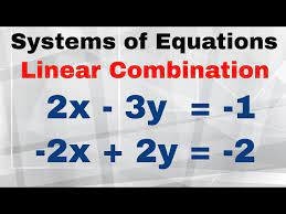 Solve Systems Of Equations