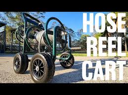 Garden Hose Reel Cart No More Tipping