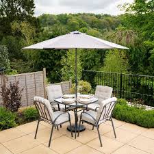 4 Seater Garden Dining Furniture Set