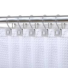 Double Shower Curtain Hooks