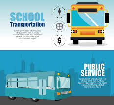Bus Travel Infographic Icon Vector