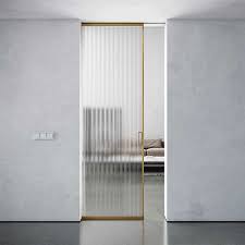 Golden Panel Frosted Glass Interior