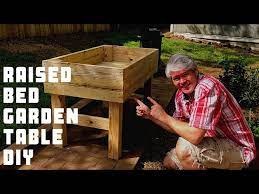 Elevated Raised Bed Garden Table