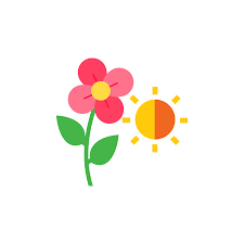 Day Gardening Logo Icon Design Stock