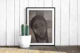 Christ Icon Printing Poster Idea