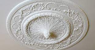 Paint And Install A Ceiling Medallion