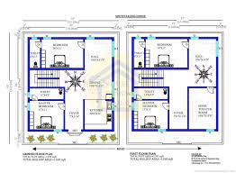 South Facing House Plan Duplex House
