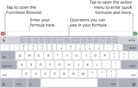 Numbers On Ipad Apple