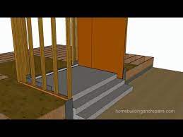 Concrete Porch And Wood Siding