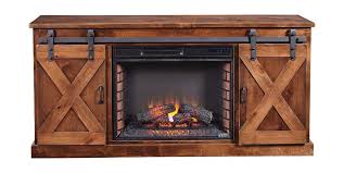 Farmhouse 66 Tv Console W Fireplace