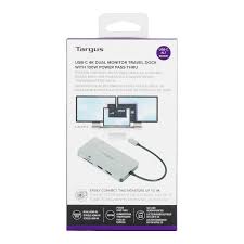 targus usb c dual hdmi 4k docking