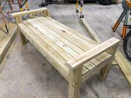 Simple Diy 2x4 Bench Seat For Outdoor