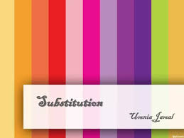 Ppt Substitution Powerpoint