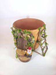 Unique Flower Pot Fairy Garden Planter