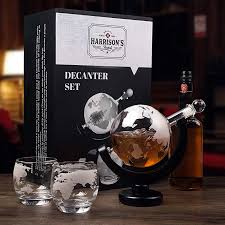 850ml Globe Decanter With Glass Stopper