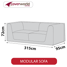 Modular Sofa Cover 315cm Length