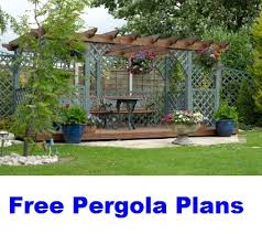 Free Pergola Plans