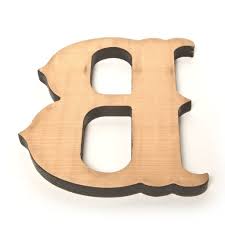 Outdoor Wood Letters Craft Cuts