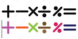 Canvas Wall Art Mathematics Symbols