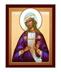 Saint Aurelia Icon Handmade Greek
