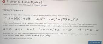 Solved Problem 6 Linear Algebra 2 2