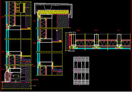 Curtain Wall In Autocad Cad Library