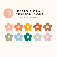 10 Retro Fl Desktop Icon Set Folder