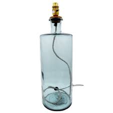 46cm Frances Recycled Glass Lamp Qla