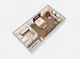 Resort Suite Building 3d Floor Plan