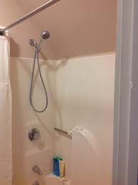 Tile Around Fiberglass One Piece Shower