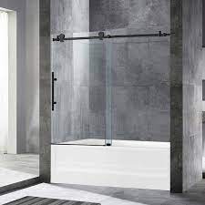 Frameless Sliding Bathtub Door