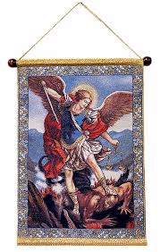 Archangel Michael Hanging Tapestry
