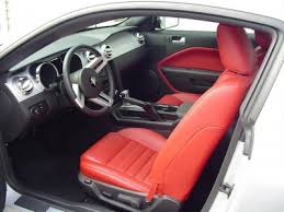 Oem Red Leather Seat Covers S197