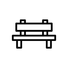 100 000 Bench Pictogram Vector Images