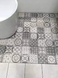 Bathroom Floor Tiles B Q Black