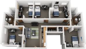 Student Apartment Floor Plans In The