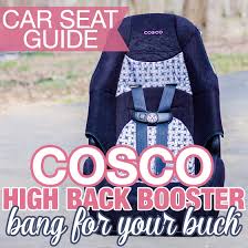 Car Seat Guide Cosco High Back Booster