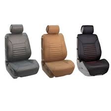 Quilted Leather Car Seat Covers Fit For