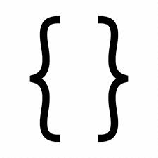 Curly Brackets Math