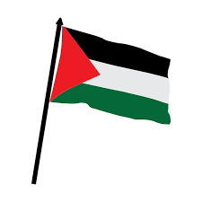 Palestine Flag Icon Vector Ilration